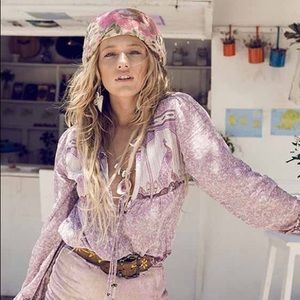 Spell💫Original Drop Xanadu Blouse💜Purple Haze✨XS